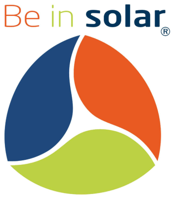 NR Solar - Be in Solar 企业标识
